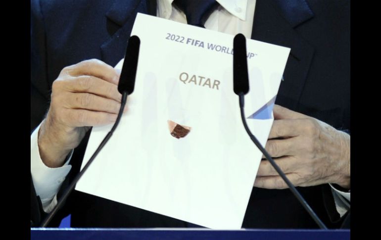 Qatar ganó la votación del comité ejecutivo de la FIFA en diciembre del 2010. AFP / ARCHIVO