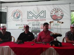 Directivos de la Liga Mexicana del Pacífico y Venados de Mazatlán detallaron al equipo. TWITTER / @venadosbeisbol