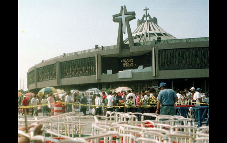 Asimismo, se instalarán dos puestos de socorros en la Basílica de Guadalupe. NTX / ARCHIVO