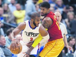 Chris Paul. El estrella de Clippers (#3), consiguió 26 puntos ante Pacers de Indiana. AP / M. Conroy