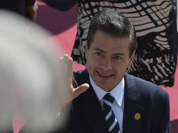 Peña Nieto participa este miércoles en la Cumbre de la Celac, donde participan 17 presidentes de la región. AFP / R. Buendía