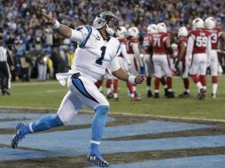 Newton es el favorito para ser nombrado Jugador Más Valioso, después de totalizar 45 touchdowns en la campaña regular. AP / ARCHIVO