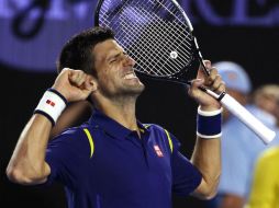 Un título más, el número 61 de su carrera, persigue Djokovic en la vigente edición del Abierto de Australia. AP / R. Rycroft