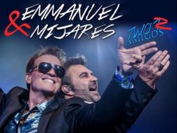 Emmanuel y Mijares han sido ovacionados por miles de seguidores en los shows en donde interpretan sus éxitos. TWITTER / @EmmanuelOficial