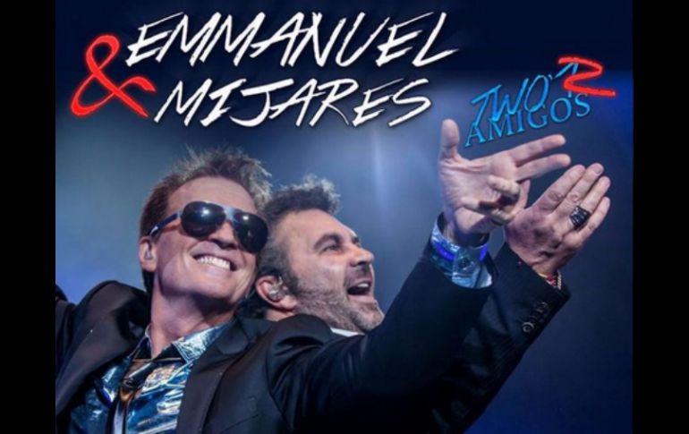 Emmanuel y Mijares han sido ovacionados por miles de seguidores en los shows en donde interpretan sus éxitos. TWITTER / @EmmanuelOficial