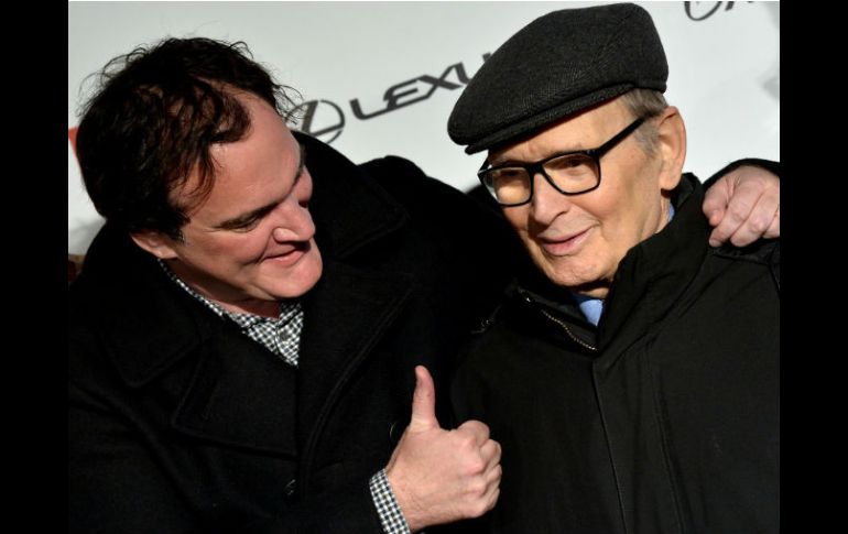 'Morricone es el Mozart de nuestros días', expresa Quentin Tarantino. AFP / T. Fabi