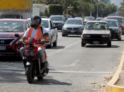 La Secretaría de Movilidad suspendió las multas a motociclistas hasta que se determine qué se hará en relación al reglamento. EL INFORMADOR / A. Hinojosa