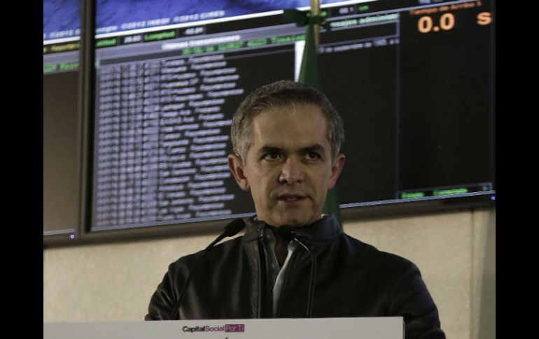 Mancera Espinosa anunció que en los próximos días presentará al equipo que acompañará la preparación de la iniciativa. SUN / ARCHIVO