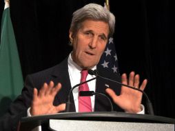 John Kerry mandó su mensaje más cargado a la oposición. AFP / F. Cassisi