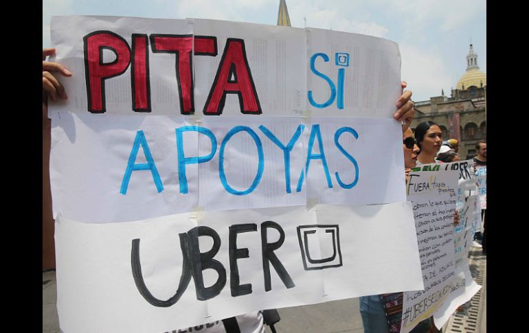 Aunque pueden a recurrir a sanciones, el gobierno le apuesta a que Uber respete el compromiso. EL INFORMADOR / ARCHIVO