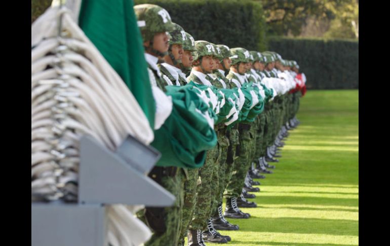 Señaló que el Lábaro Patrio representa la expresión más evidente de la unidad nacional. NTX / CORTESÍA