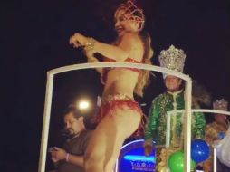 La actriz cubana causó sensación en Instagram al publicar un video del baile. INSTAGRAM / lisvega_mauro