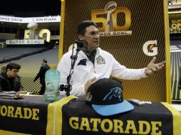 Rivera se convierte en el segundo entrenador en jefe latino que va a estar en un Super Bowl. AP / J. Chiu