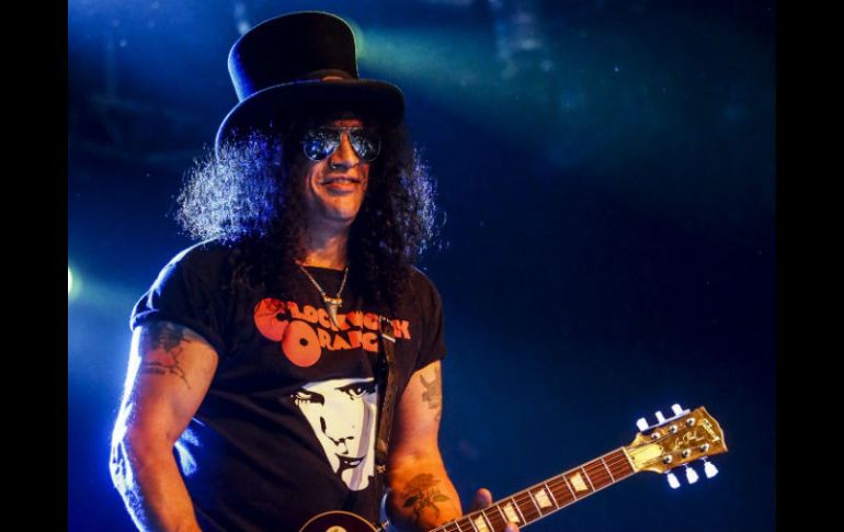 Slash será uno de los miembros presentes en el show. EL INFORMADOR / ARCHIVO