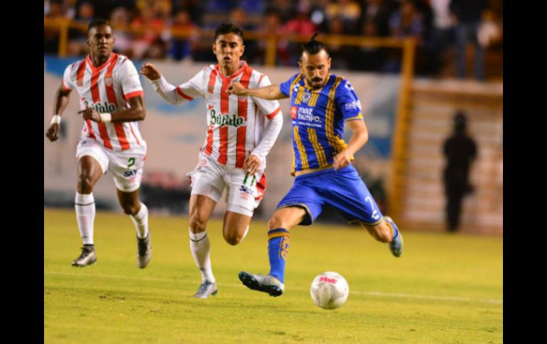 El pasado sábado, al final del partido ante Necaxa, se suscitaron hechos de violencia entre las porras de ambos equipos. FACEBOOK / Atletico SAN LUIS Oficial