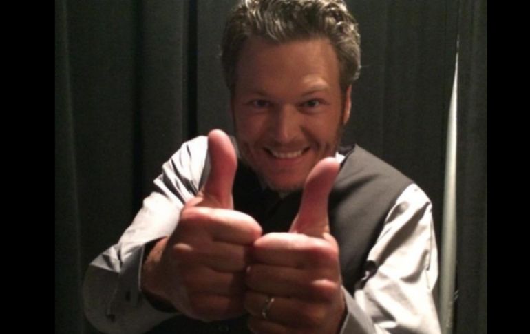 Blake Shelton, representante de la música country será el presentador del evento. TWITTER / @blakeshelton