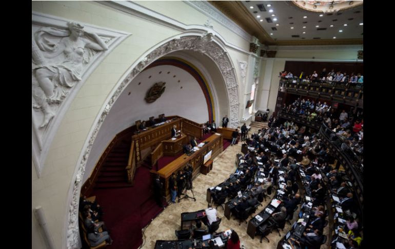 El decreto del presidente Maduro para hacer frente a la crisis fue rechazado por la Asamblea Nacional, controlada por la oposición. EFE / M. Gutiérrez