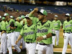 Ahora, México tiene triunfos por 9-3 ante Cuba, 3-2 sobre dominicana y 6-4 ante Venezuela. EFE / O. Barría