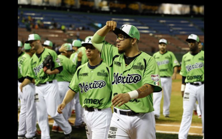 Ahora, México tiene triunfos por 9-3 ante Cuba, 3-2 sobre dominicana y 6-4 ante Venezuela. EFE / O. Barría