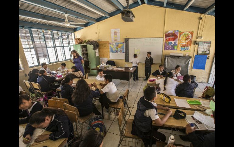 Los docentes aplicarán la prueba el 8 y 9 de junio para escuelas primarias y 15 y 16 del mismo para secundarias. EL INFORMADOR / ARCHIVO