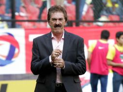 El entrenador felino Ricardo La Volpe y su cuerpo técnico han hablado con los jugadores para mejorar. SUN / ARCHIVO