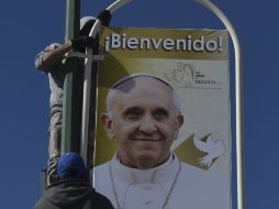 El Papa Francisco visitará México del 12 al 17 de febrero y todos los detalles para su visita están siendo afinados. AFP / Y. Cortez