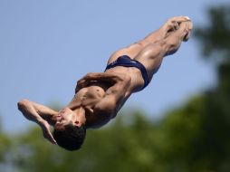 Rommel Pacheco participará en el trampolín de tres metros. AFP / ARCHIVO