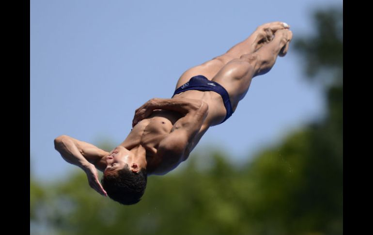 Rommel Pacheco participará en el trampolín de tres metros. AFP / ARCHIVO