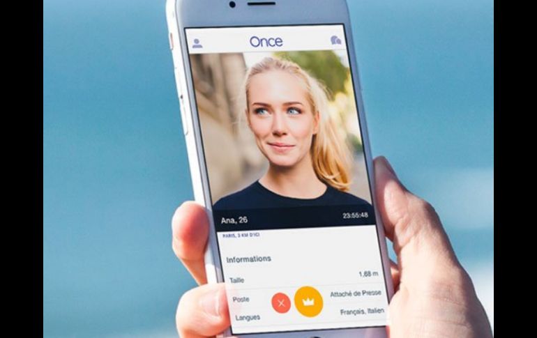 Proporciona a los solteros más calidad en los perfiles con los que puedan generar empatía de acuerdo a sus gustos. ESPECIAL / @oncetheapp