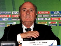 Joseph Blatter fue sancionado por un controvertido pago a Platini. AP / ARCHIVO