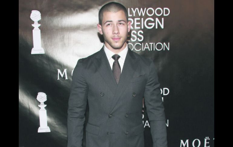 Enamorado. Nick Jonas encontró en Lily a quien parece ser su media naranja. AP /