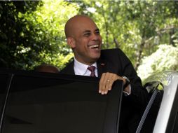 Michel Martelly está de acuerdo con la creación de un gobierno de transición, opina que deben mantenerse los ministros de su gabinete. AP / B. Linsley