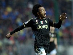 Juan Cuadrado abrió el marcador para su equipo al 73'. EFE / F. Proietti