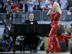 'Star-Spangled Banner' es el nombre del himno, al que Gaga puso su estilo. AP / J. Jacobson