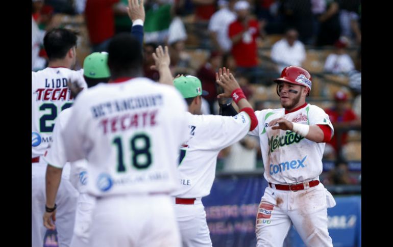 La corona es la número nueve de México en el torneo caribeño de beisbol, y la cuarta en los últimos seis años. EFE / O. Barría