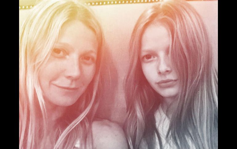 El parecido entre la actriz y su hija es evidente, por lo que la imagen tiene más de 66 mil 'me gusta' y más de mil comentarios. INSTAGRAM / gwynethpaltrow