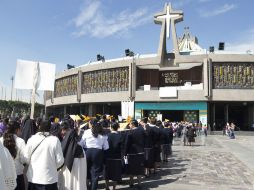 El Papa Francisco expresó su deseo de estar un momento en oración silenciosa ante la Virgen de Guadalupe cuando la visite. NTX / I. Hernández