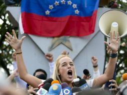 Tintori se encuentra en México para pedir la excarcelación de presos políticos en el país Sudamericano. AP / ARCHIVO