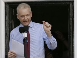 Assange cumplió el pasado 19 de junio tres años refugiado en la embajada ecuatoriana en Londres. AP / ARCHIVO