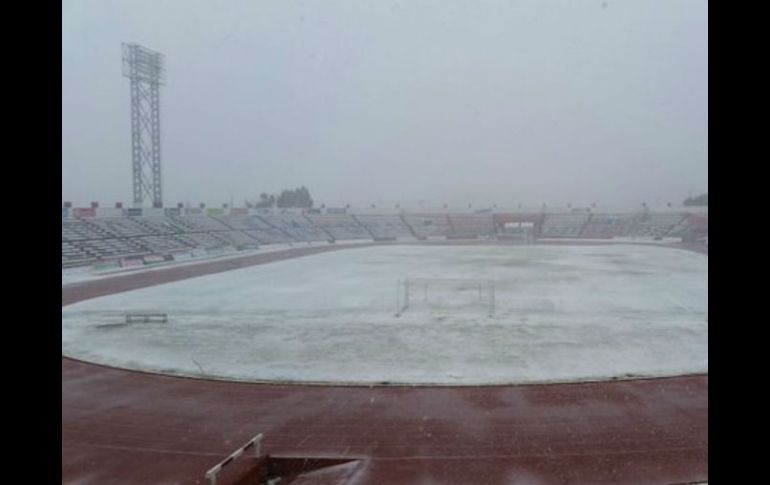 Así lucía Zacatecas a mediados del mes pasado. TWITTER / @minerosfc