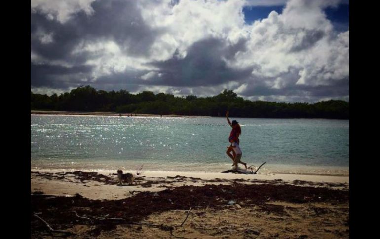 ''La Chica Dorada'' disfruta de la felicidad y la compañía de sus seres más queridos. INSTAGRAM / paurubio