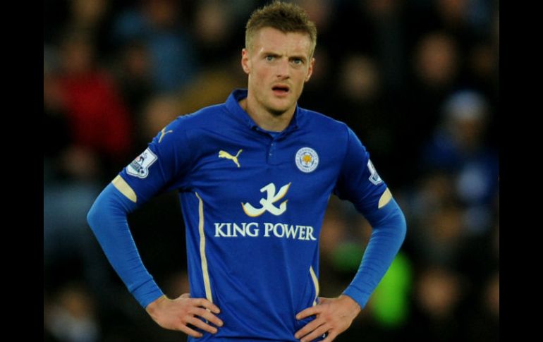 Vardy lleva 18 goles en 25 jornadas de la Liga Premier. AP / ARCHIVO