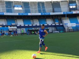 La Franja reconoció el estadio Presidente Perón en Avellaneda. TWITTER / @PueblaFC