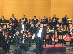 Javier Camarena interpretó arias clásicas y al final fue acompañado por el mariachi Nuevo Tecalitlán. EL INFORMADOR / E. Barrera