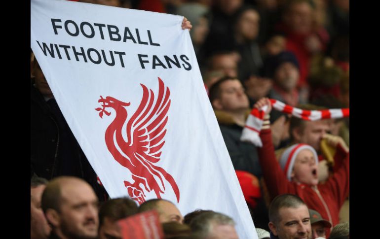 Fans de Liverpool abandonaron Anfield por este motivo el pasado fin de semana. EFE / ARCHIVO