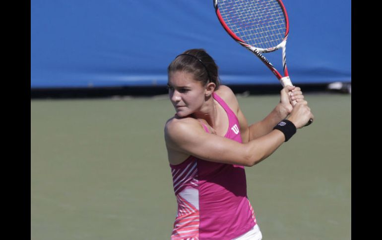 La potosina es la mejor jugadora tricolor ranqueada al ocupar el puesto 198 de la Asociación Femenil de Tenis. EL INFORMADOR / ARCHIVO