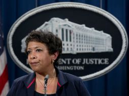 Loretta Lynch dice que la decisión de Ferguson de rechazar el acuerdo no le dejó otra opción que demandar. AP / C. Kaster