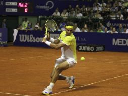 Rafael Nadal jugará el viernes por un lugar en la semifinal ante el italiano Paolo Lorenzi. EFE / D. Fernández