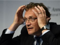 Jerome Valcke colaboraría con autoridades de EU y Suiza que investigan la corrupción en el futbol. EFE / S. Schmidt