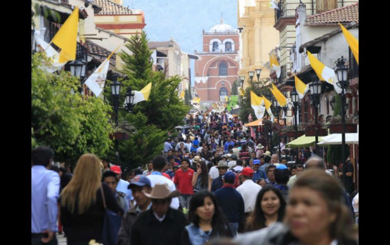 Más de cuatro mil elementos de seguridad vigilarán San Cristóbal de las Casas los próximos días. NTX / J. Lira